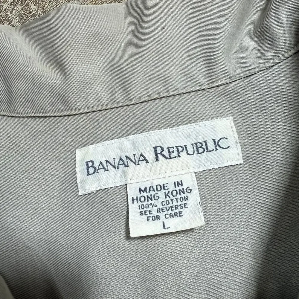 Vintage Banana Republic Cotton Longsleeve Button Down Shirt